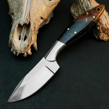 Load image into Gallery viewer, # 9" Handmade Stainless Steel Skinner Knife – Full Tang Wood Handle &amp; Sheath