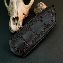 Load image into Gallery viewer, 8.9" Handmade Stainless Steel Hunting Knife – Full Tang Wood Handle &amp; Sheath