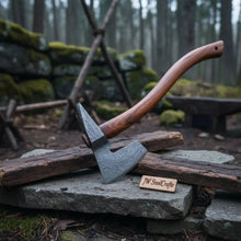 Load image into Gallery viewer, Axe Damascus Steel Axe Viking Axe Hatchet Axe Bearded Axe Tomahawk