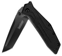 Load image into Gallery viewer, Kershaw 1990 Brawler Assisted Open Tanto Blade Folding Pocket Knife 8Cr13MoV Steel