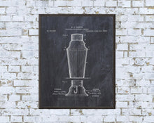 Load image into Gallery viewer, Drink Shaker Patent Print - Digital Download - 7 Different Backgrounds Included