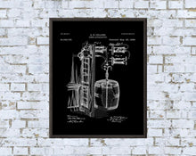 Load image into Gallery viewer, Beer Apparatus Patent Print - Digital Download - 7 Different Backgrounds Included