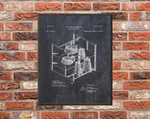 Load image into Gallery viewer, Alcohol Still Patent Print - Digital Download - 7 Different Backgrounds Included