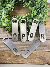 Load image into Gallery viewer, Personalized Last Name Letter Bartender Style Bottle Openers