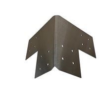 Load image into Gallery viewer, Structural Design Corner Bracket for 6x6 Post, 6x6 Corner Support Bracket, 6x6 Steel Bracket, 6 inch Post Bracket, 6x6 Corner Bracket
