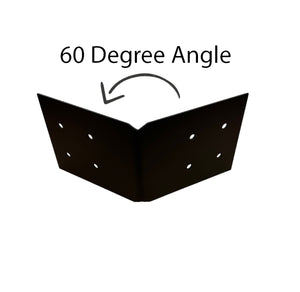 Hexagonal Angle Bracket Structural Design for 6x6 Post, 6x6 Pergola Bracket, Hexagon Angle Bracket