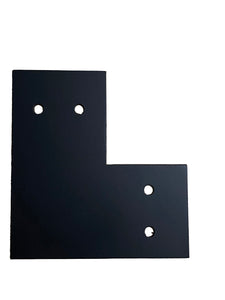 Shop Table DIY | Workbench Heavy Duty 4x4 Flat L Brackets for 4 x 4 Posts | Made In the USA!