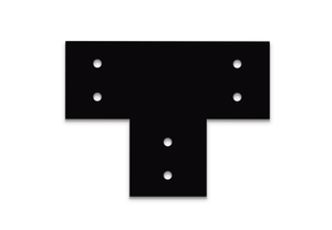 Shop Table DIY | Workbench Heavy Duty 4x4 Flat T Brackets for 4 x 4 Posts | Made In the USA!