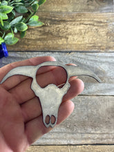 Load image into Gallery viewer, Cow Skull Bottle Opener