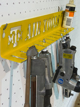 Load image into Gallery viewer, Air Tool Holder Rack With Oil Holder | Air Tool Organizer | Customizable