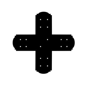 Decorative Design X Bracket for 8