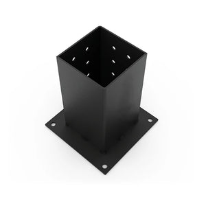 Post Base and Wall Mount Bracket for 6X6 Post, 6x6 Support Bracket, 6x6 Pergola Bracket, 6 inch Post Bracket, 6 x 6 Post Base