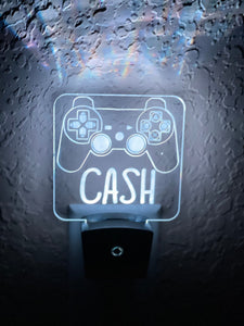 Personalized LED Playstation 4 PS4 Controller Night Light | 7 Color Changing | Night Light | Name Light | Children's Light | Room Light