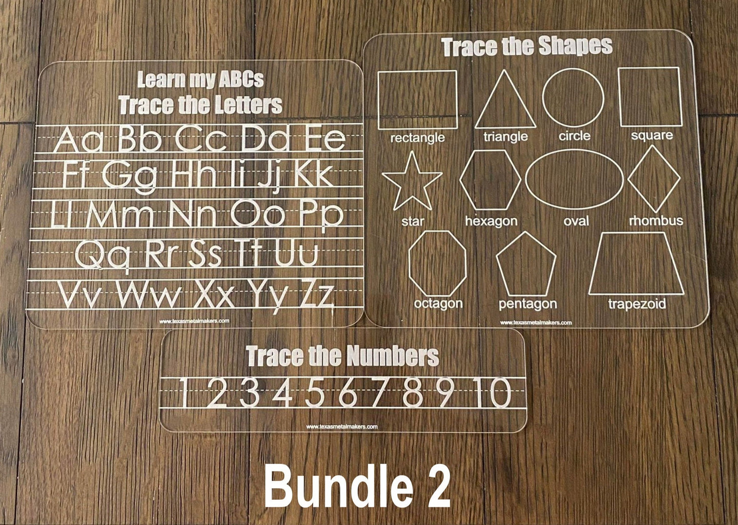 Customizable Children Acrylic Learning Boards | Dry Erase Learning Board | Reusable Personalized Boards | Preschool | Education Supplies