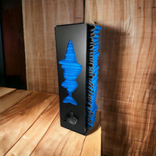 Load image into Gallery viewer, Walleye Fish Can Kooler Holder with Bottle Opener