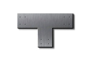 Stainless Steel Structural Design T Bracket for 6x6 Post, 6 Inch T Bracket Bolt Plate, T Support Bracket, 6 inch, Truss Plate