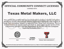 Load image into Gallery viewer, Texas Tech Wreck Em Tech Can Kooler Holder with Bottle Opener - Officially Licensed